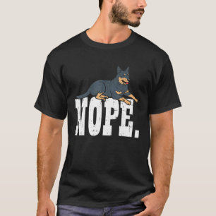 ブルー・ヒーラー 動物 ペット 赤 青 オーストラリアン・キャトル・ドッグ Tシャツ
