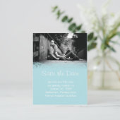 ブルー&ビューティフルスワールセーブ・ザ・デート案内 案内ポストカード (スタンド正面)