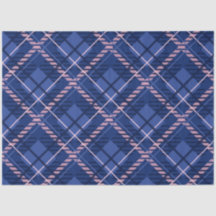 ブルー&ピンクプレイド