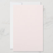 ブルー&ピンクベビーボトルかわいい 便箋 (裏面)