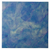 ブルー&ピンク大理石アクリルアブストラクション タイル (正面)