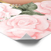 ブルー ピンク フォト ライフのお祝い 葬儀 看板 ポスター (角)