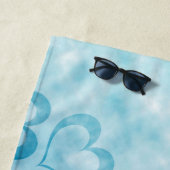 ブルー·ピース ビーチタオル (インサイチュ)