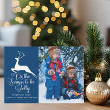 ブルー・ファミリー・フォト鹿になる季節すてきだ