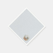 ブルー ファーマーズ マーケット フレッシュ スタンダードカクテルナプキン (角)