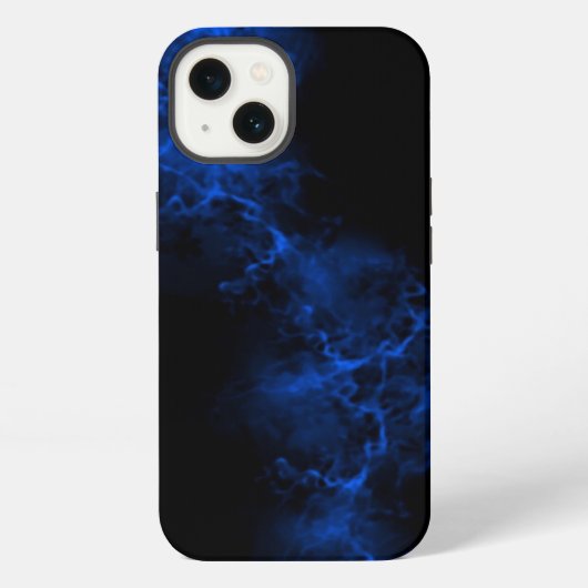 ブルー・フュージョン iPhoneケース (裏面)