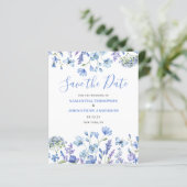 ブルー フラワー Save The Date (スタンド正面)
