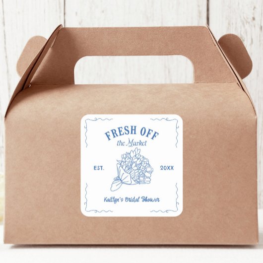 ブルー フレッシュオフ・ザ・マーケット ブライズシャワー スクエアシール