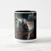 ブルー&ブラックホーム ツートーンマグカップ (中央)