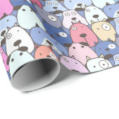 ブルー ブリス ドッグス ラッピングペーパー (ロールコーナー)