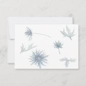 ブルー・ホイッスル・フォト・セーブ・ザ・デート 案内状 (裏面)