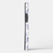 ブルー+ホワイトのフランスの季節の花 Case-Mate iPhoneケース (裏面 / 右)