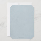 ブルー+ホワイトフローラリースイースターブランチ 招待状 (裏面)