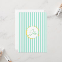 ブルー&ホワイトホストライプのリすてきデイ