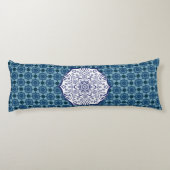 ブルー&ホワイトマンデルウィズクリーチャー抱き枕 ボディピロー (裏面)