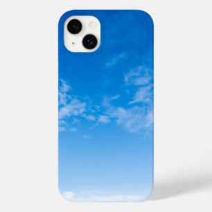 ブルー&ホワイト エレガント Case-Mate Barely There アプリ iPhone 14 Plusケース