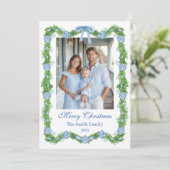 ブルー＆ホワイト シノワズリー ガーランド グランミレニアル シーズンカード (スタンド正面)