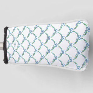 ブルー・ボーズ海岸ガーランドパター ゴルフヘッドカバー