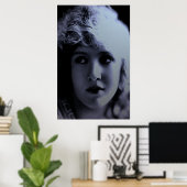 ブルー ポスター (ホームオフィス)