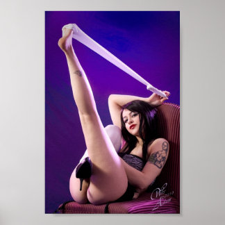 ブルー ポスター