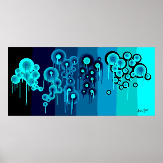 ブルー ポスター (正面)