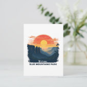 ブルー・マウンテンズ国立オーストラリア公園へようこそ シーズンポストカード (スタンド正面)