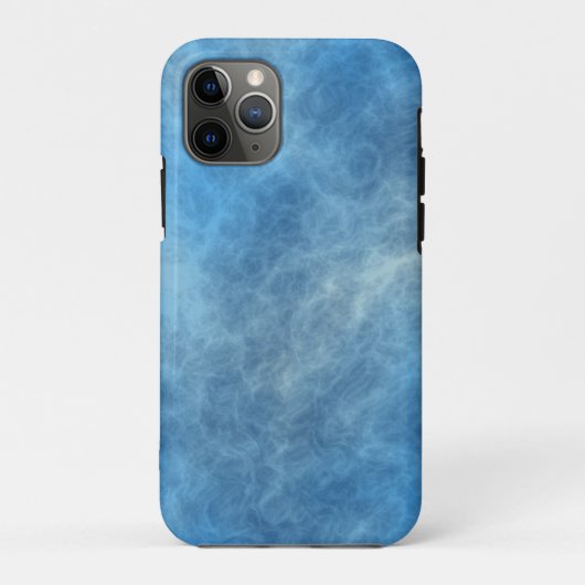 ブルー・マーブル・アブストラクト Case-Mate iPhoneケース (裏面)