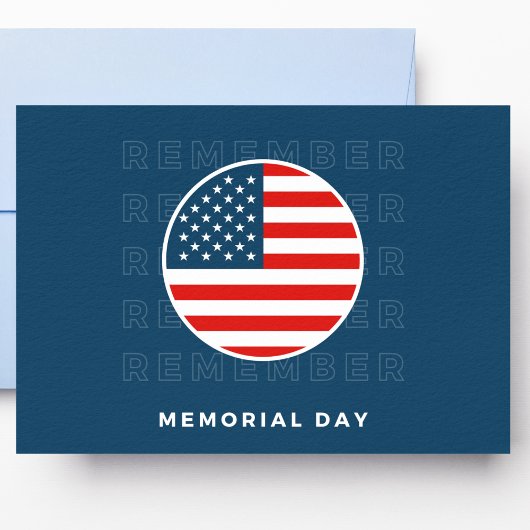 ブルー・メモリアル・デイ ポストカード
