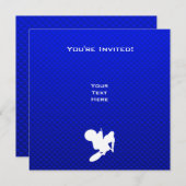 ブルー·モトクロス·ホイップ 招待状 (正面/裏面)