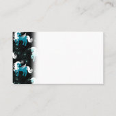 ブルー·ユニコーン·ホース·ユニバース·スター星座 名刺 (正面)