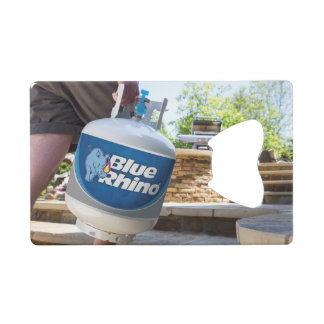 ブルー·ライノ クレジットカード栓抜き