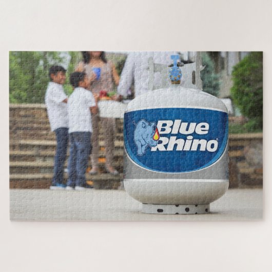 ブルー·ライノ ジグソーパズル (横)