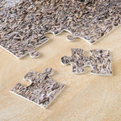 ブルー&レッドトラクター ジグソーパズル (側面)