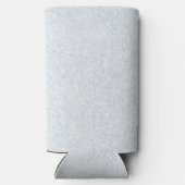 ブルー + レッド フェイクグリッター 花嫁介添人 バチェラーette スリム缶クーラー (裏面)