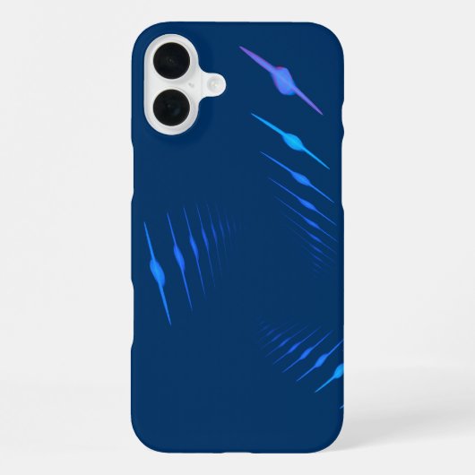 ブルー・レベル iPhoneケース (裏面)