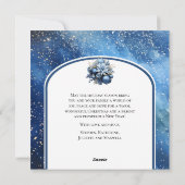 ブルー・ワンダーランド 魔法のクリスマスを願って シーズンカード (裏面)