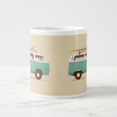 ブルー·ヴァン|フロレント·ボダーツ ジャンボコーヒーマグカップ (正面)