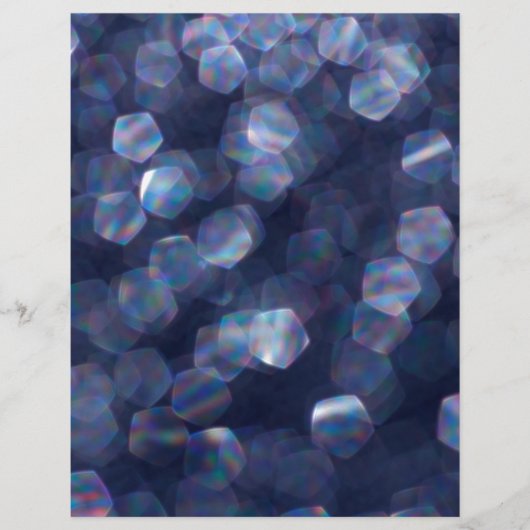 ブルー《写真》ぼけ味ライツスクラップブック紙 (正面)