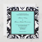 ブルー 招待状 (正面)