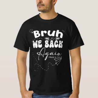 ブルー 新学期が始まる 面白い グラフィック Tシャツ