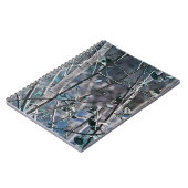 ブルー《植物》アスペン ノートブック (左側)