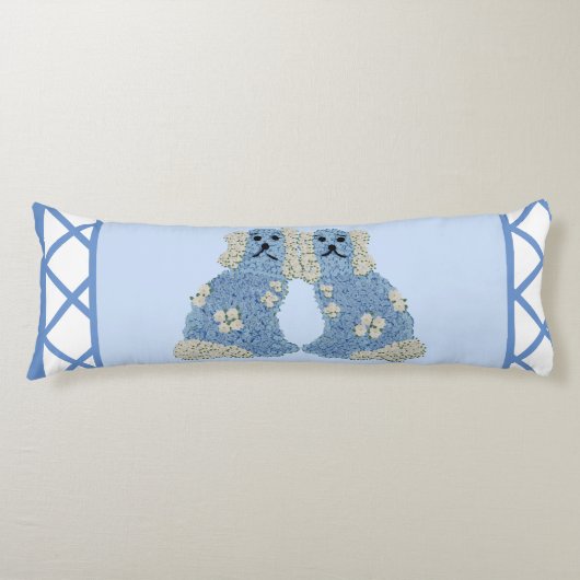 ブルー（犬）スタッフォードドッグスジンジャージャースランバー ボディピロー (正面)