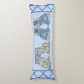 ブルー(犬)スタッフォードドッグズランバー ボディピロー (正面縦)