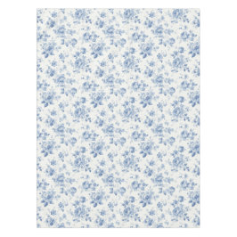 ブルー，磁器，ブルー中国,フローラトイル，チノイスリー テーブルクロス