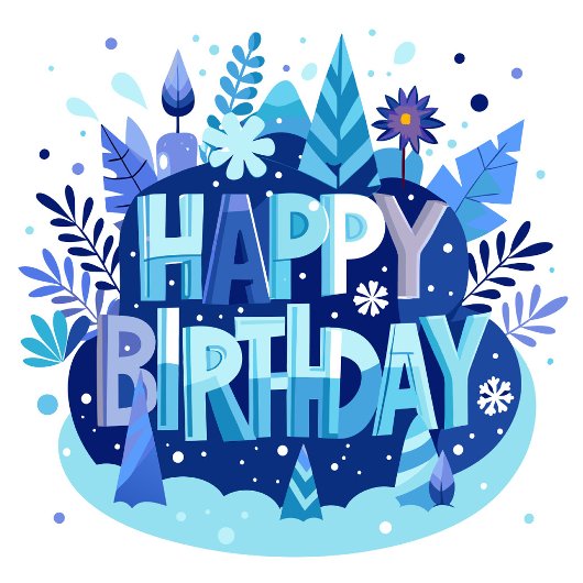 ブルー 誕生日 ソフトボール
