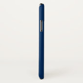 ブルー&赤面パーソナライズされたユニコーン Case-Mate iPhoneケース (裏面/右)
