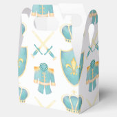 ブルー&金ゴールドウォーターカラーリトルプリンス誕生日 フェイバーボックス (オープン)