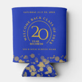 ブルー&金ゴールドスクール懇親会 缶クーラー (裏面)