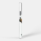 ブルー SAMSUNG GALAXYケース (右側面)