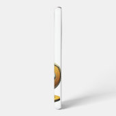 ブルー SAMSUNG GALAXYケース (左側面)
